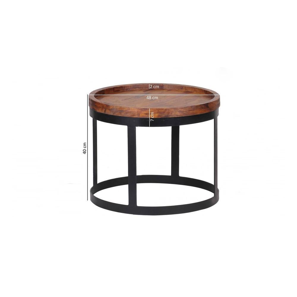 Birxton Solid Wood Nested Tables - Set of 2