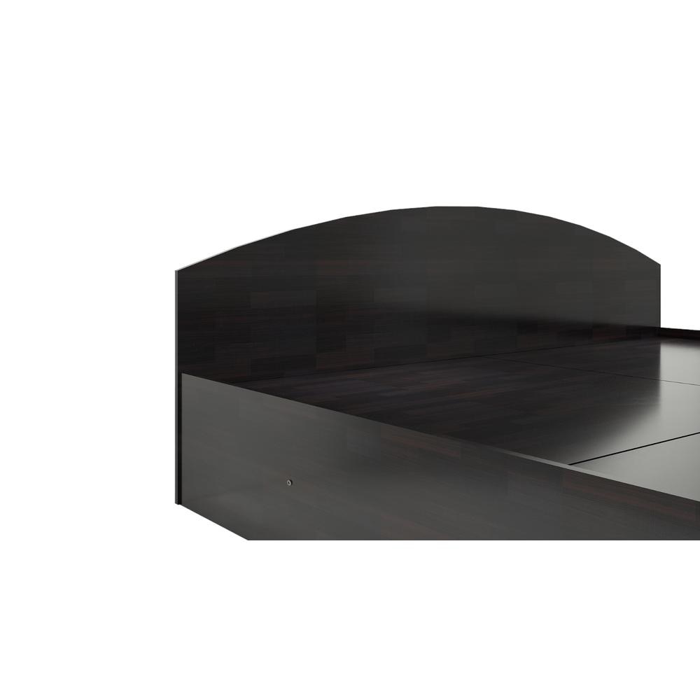 Daiki Queen Size Bed In Wenge Finish