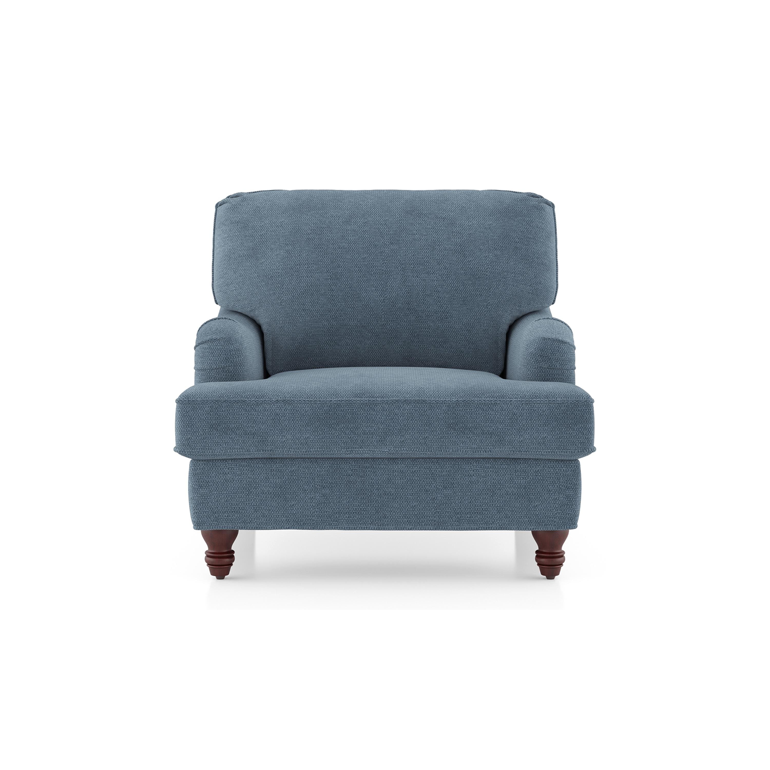 Ophelia 1 Seater Fabric Sofa In Ocean Weave