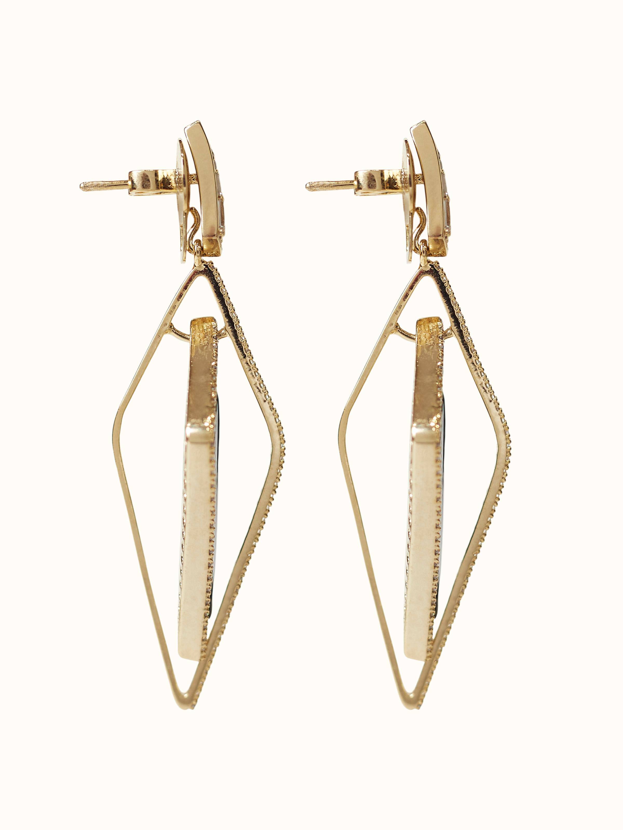 Silver Smithing Drop Earrings