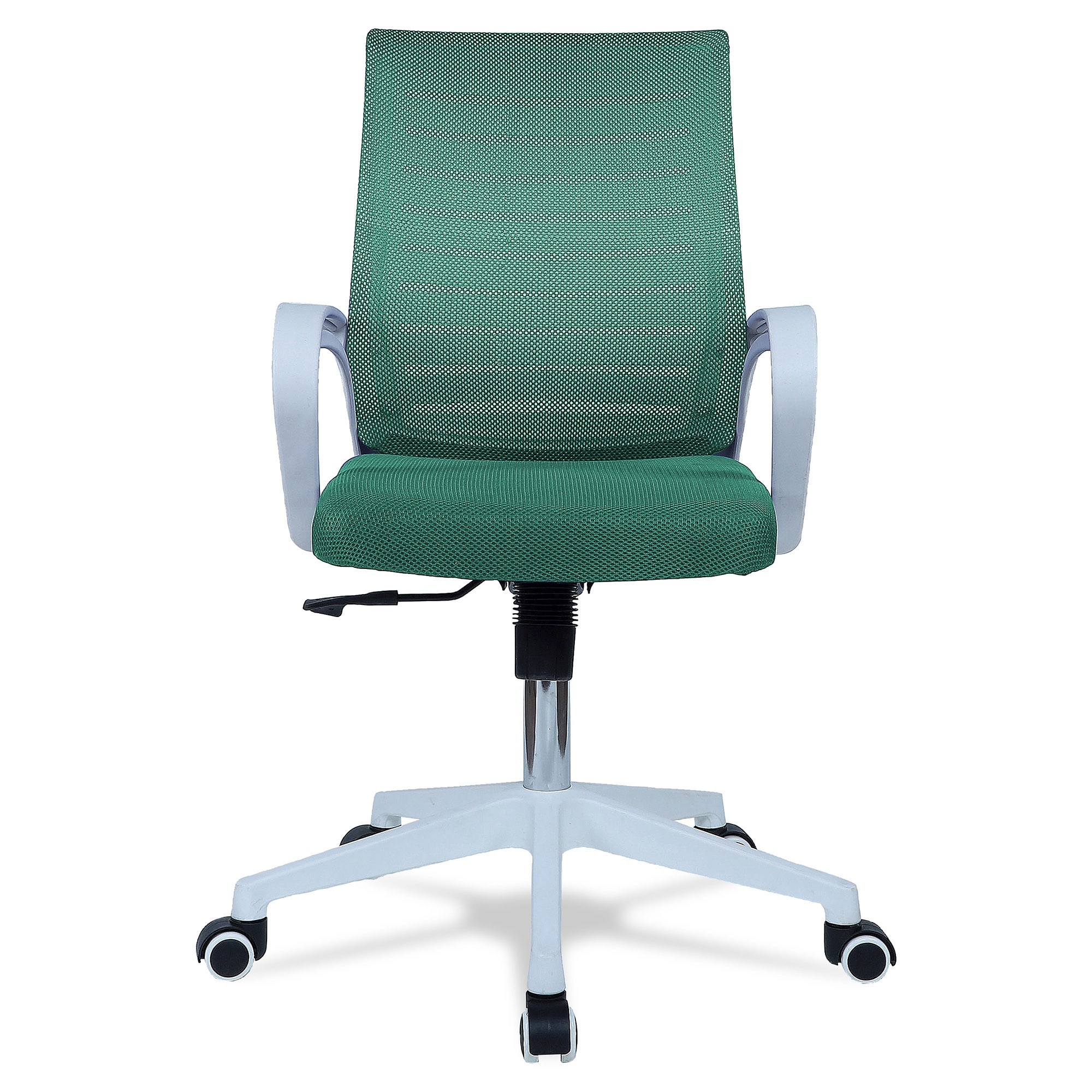 Mmarveal Mid Back Ergonomic Chair in Dark Green Colour