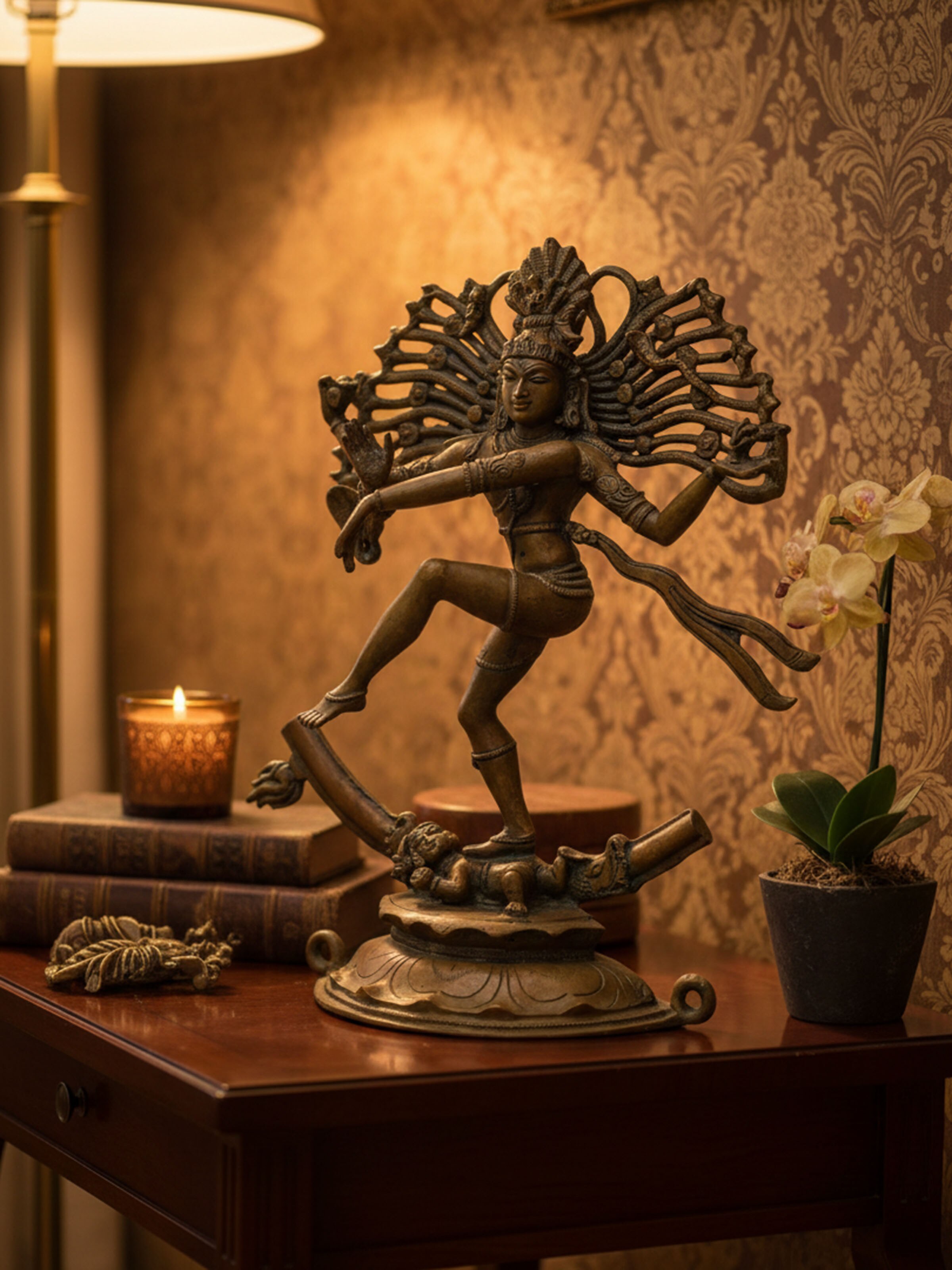 Bronze Cast Thiruvalakadu Nataraja Idol