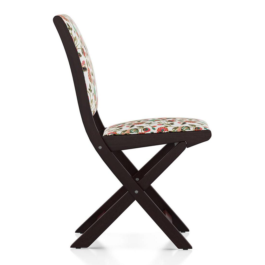 Bellucci Accent Chair in Beige Floral Colour
