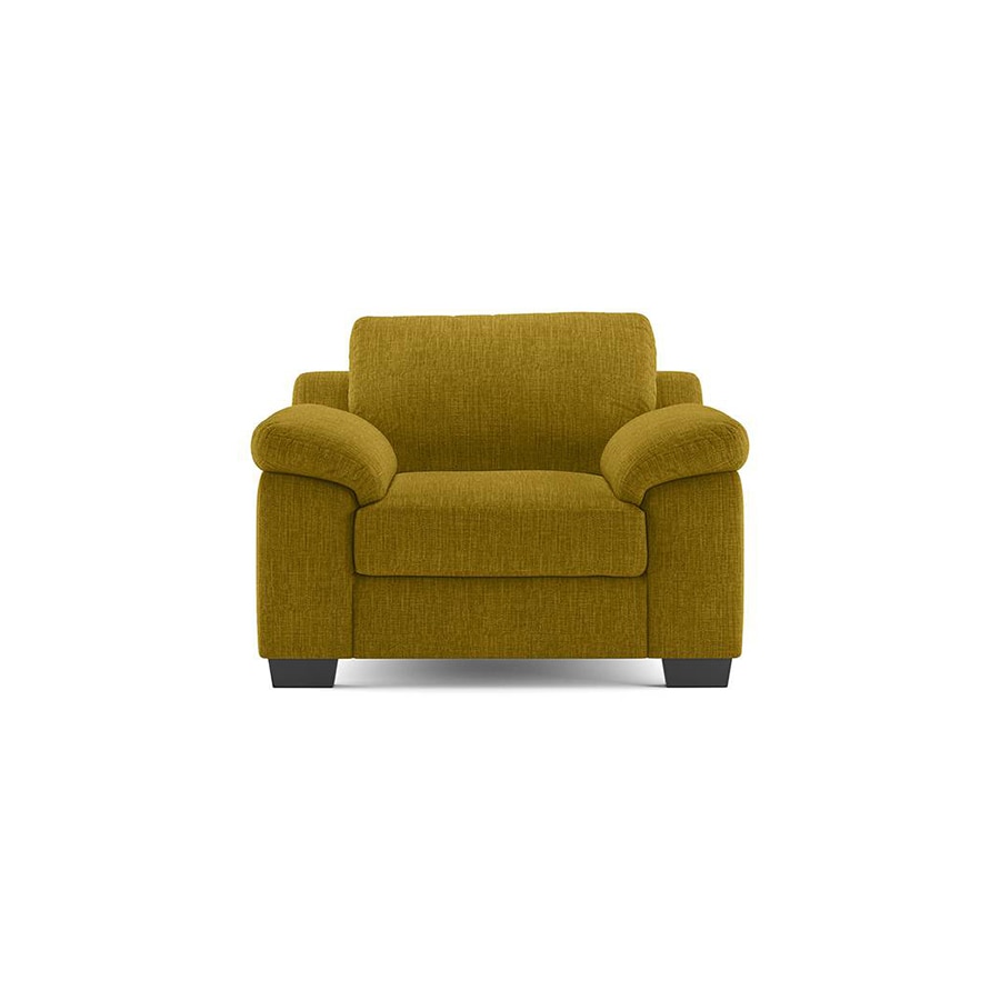 Esquel Premium 1 Seater Fabric Sofa in Olive Green Colour