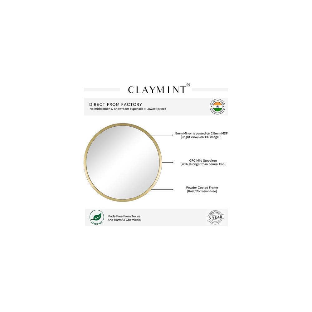 claymint wall mirror
