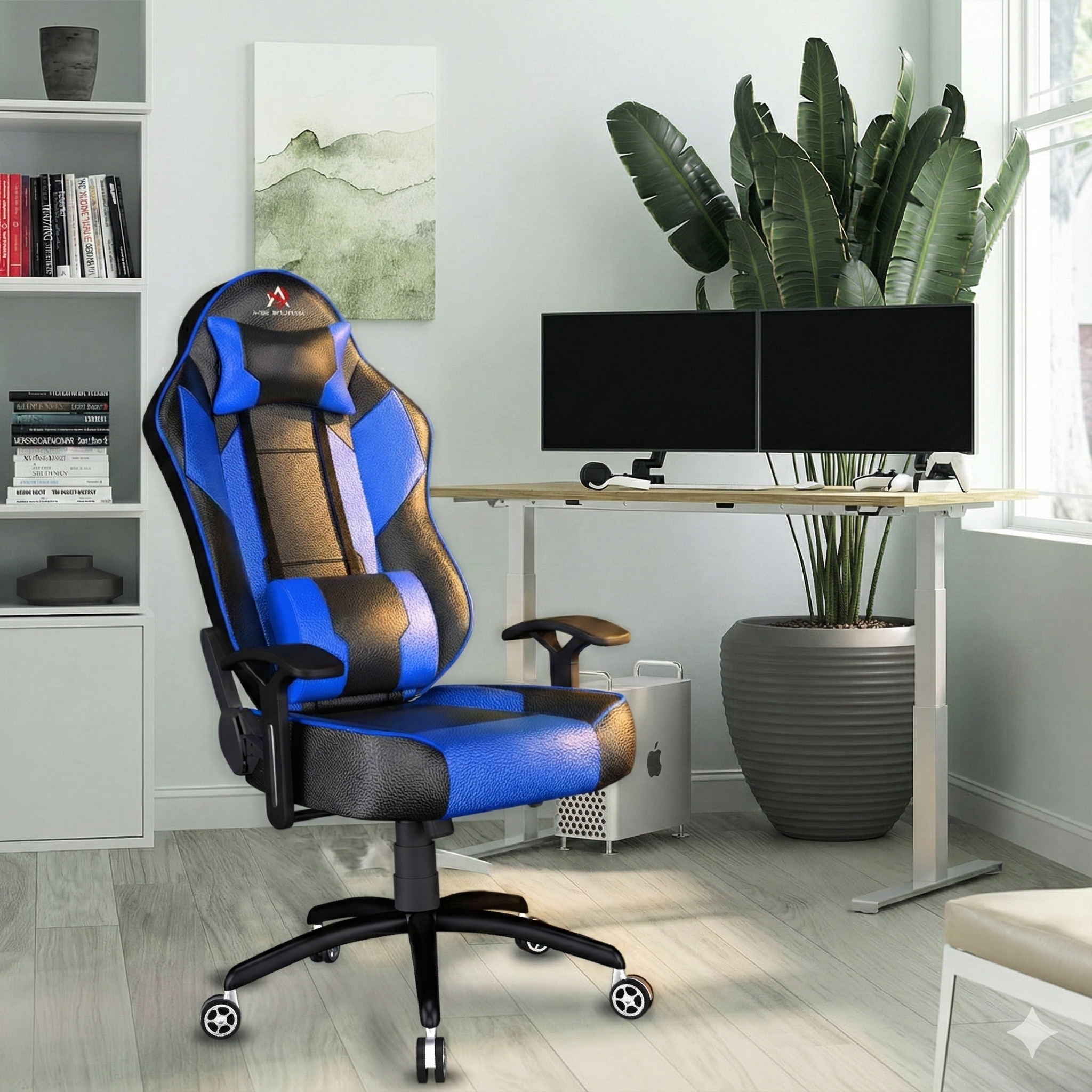 ASE Gaming Modren Series Gaming Chair (Blue) - Ase Gaming