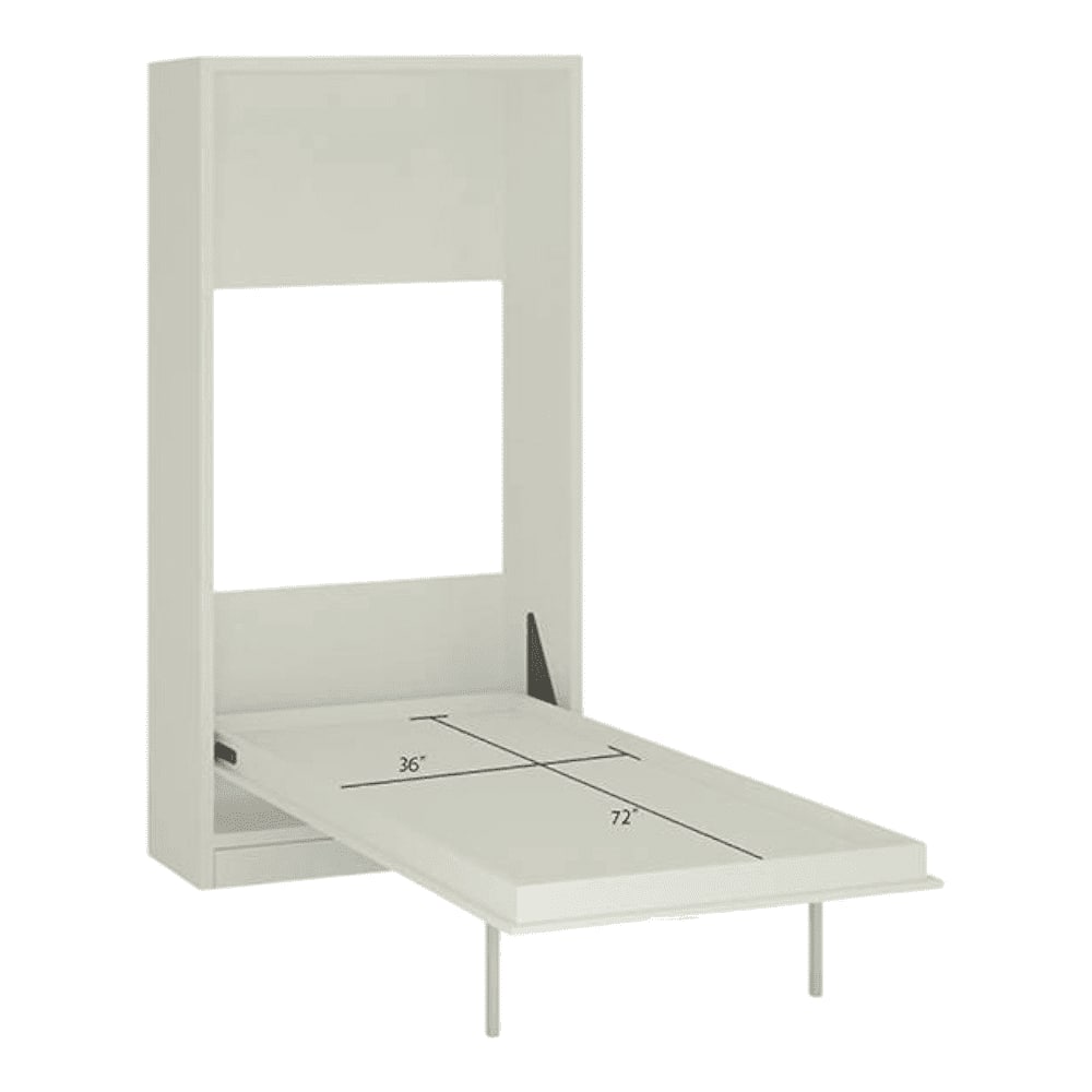 Mystica Engineered Wood Bed in Lavender Purple Colour