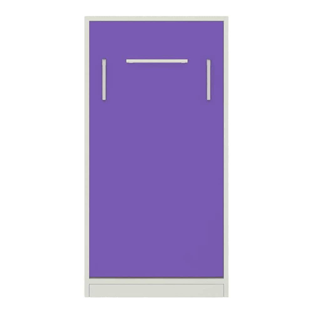 Mystica Engineered Wood Bed in Lavender Purple Colour