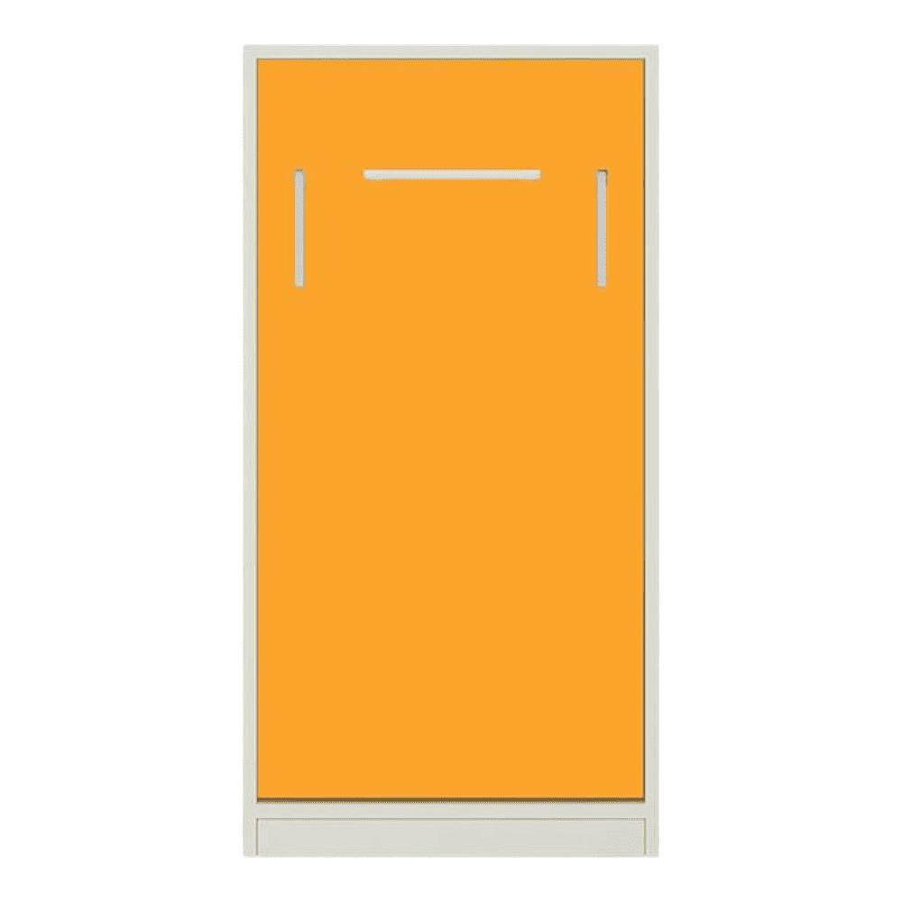 Mystica Engineered Wood Bed in Mango Yellow Colour