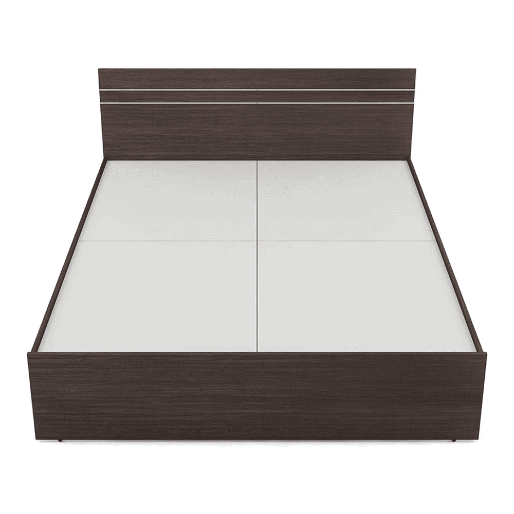 Kane Queen Bed In Choco Walnut
