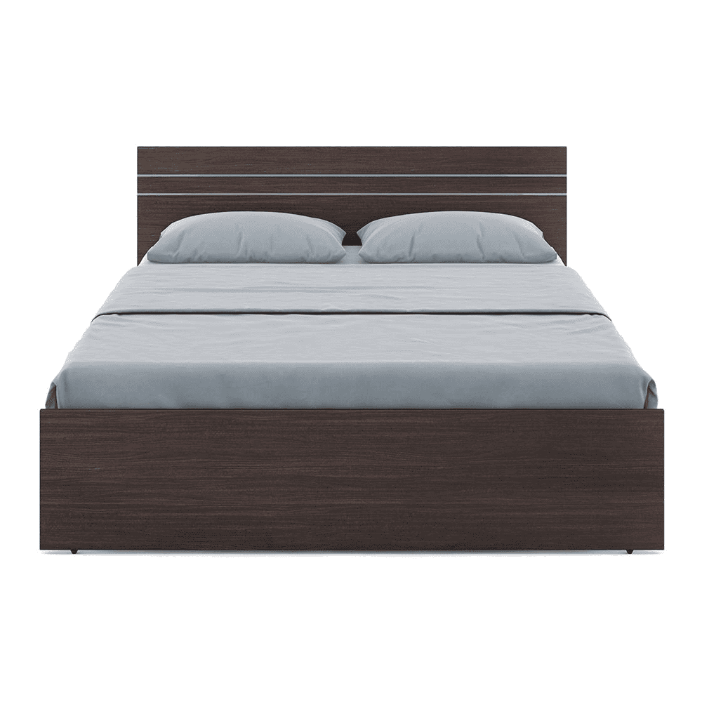 Kane Queen Bed In Choco Walnut