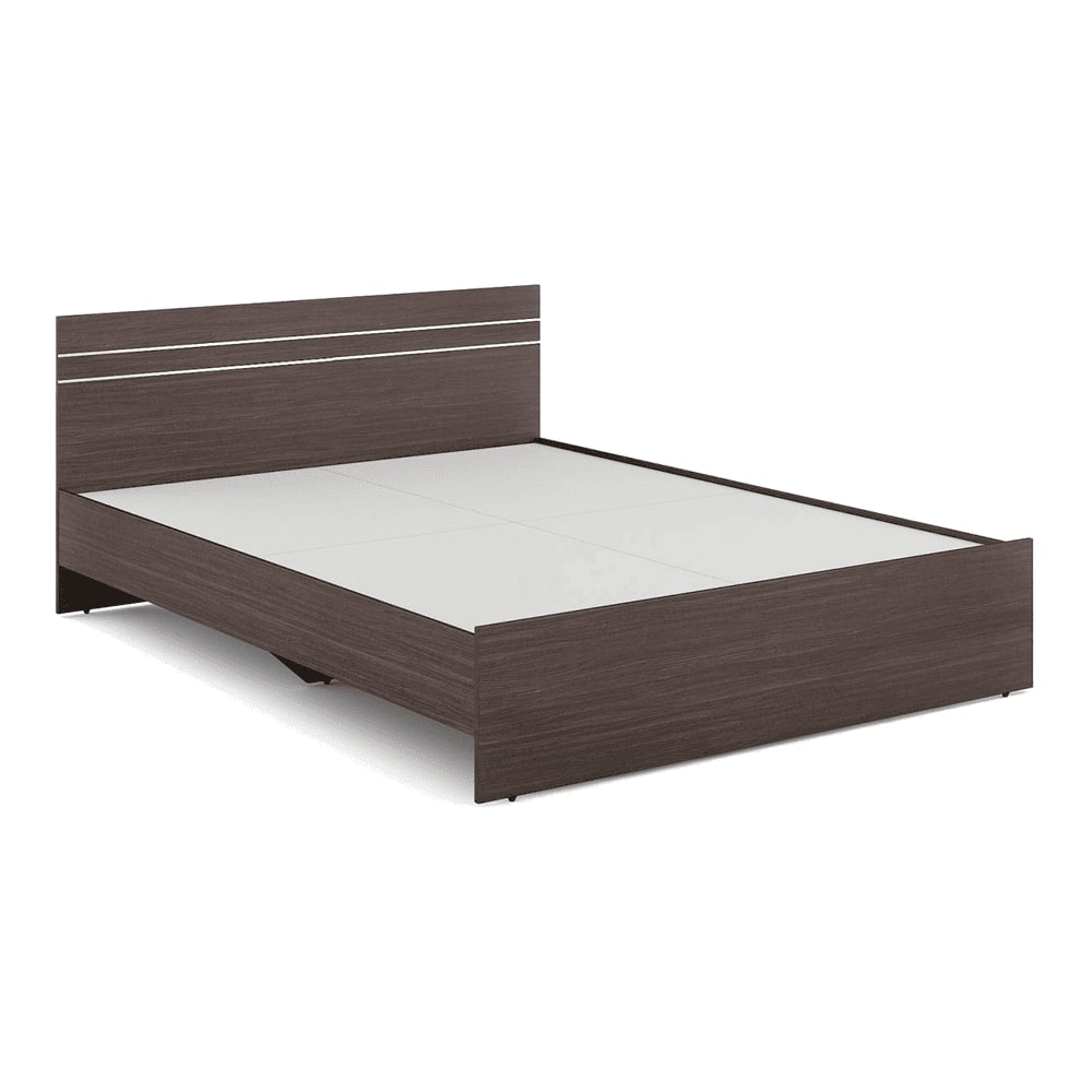 Kane Queen Bed In Choco Walnut