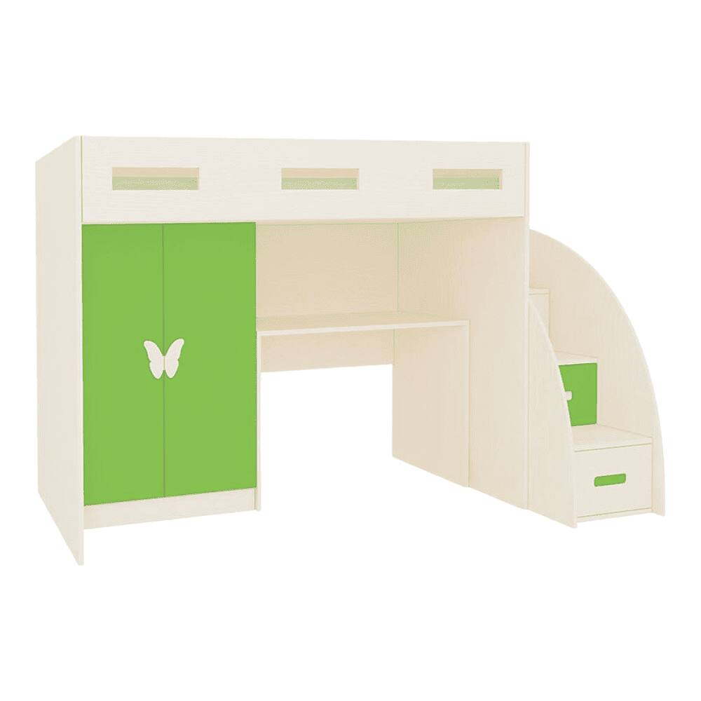 Bonita Engineered Wood Drawer and Box Storage Bed in Colour