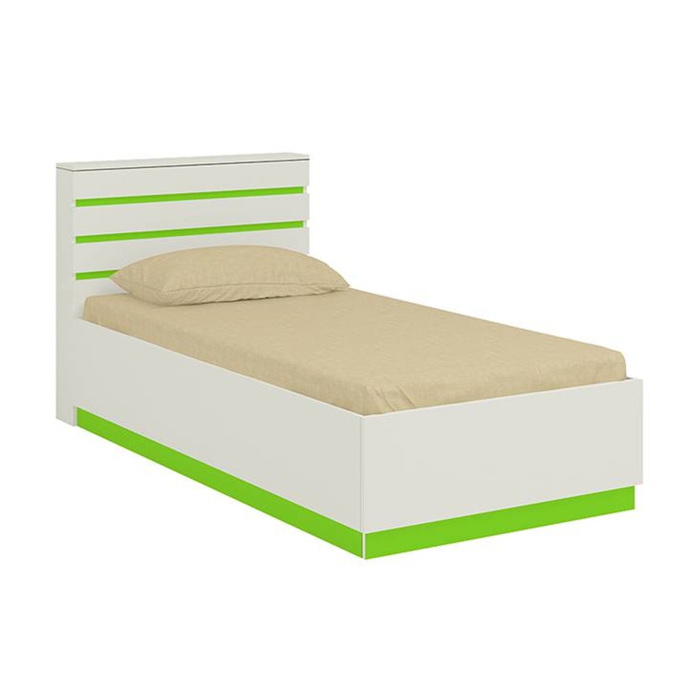 Paloma Engineered Wood Box Storage Bed in Colour - Adona