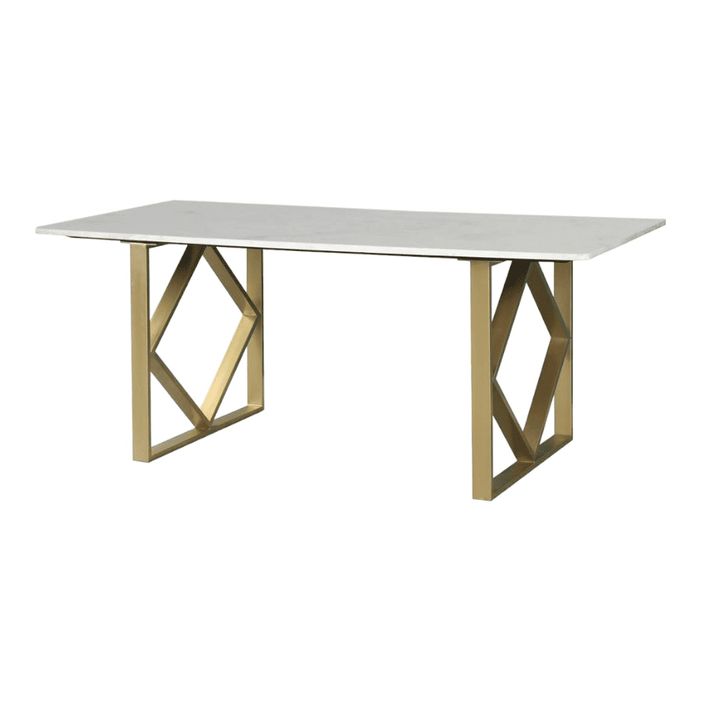 Aurillac Marble 6 Dining Set