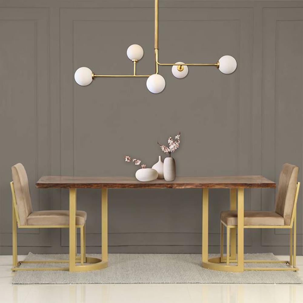 Aversa Acacia Wood 6 Dining Table