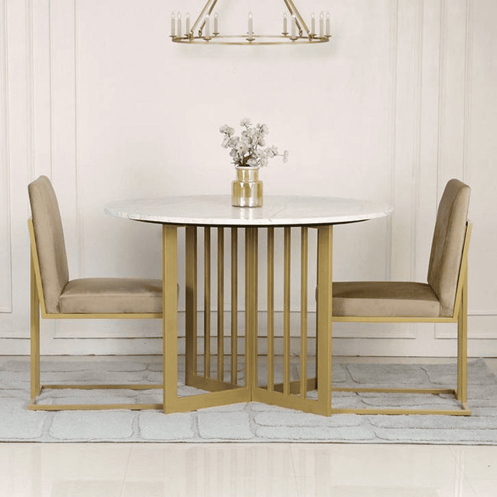 Allendale Marble 4 Dining Table