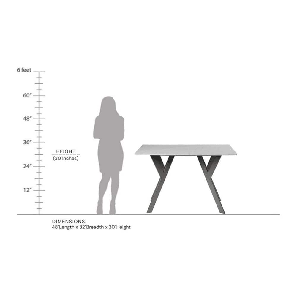Armdale Marble 4 Dining Table