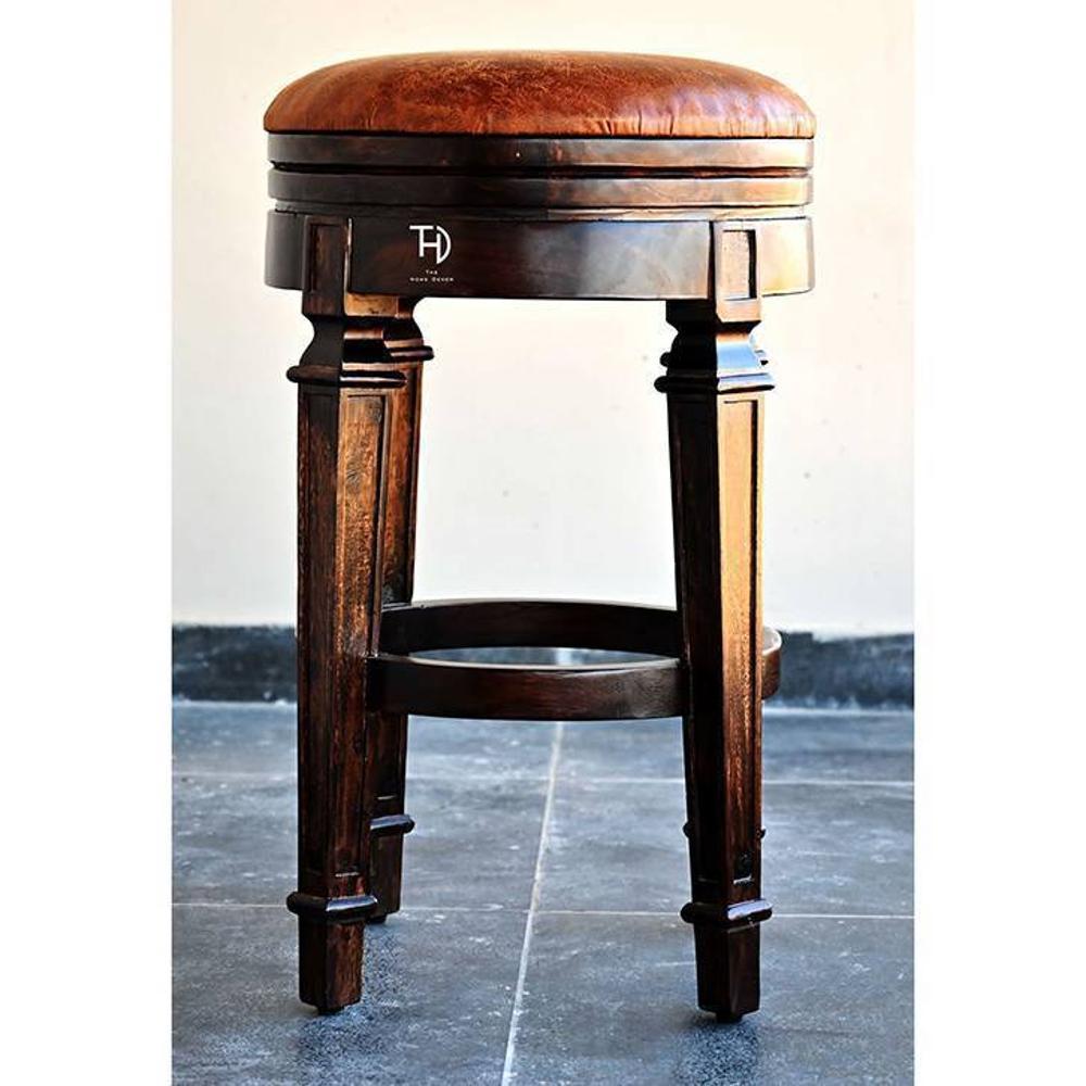 Smith Round Bar Stool