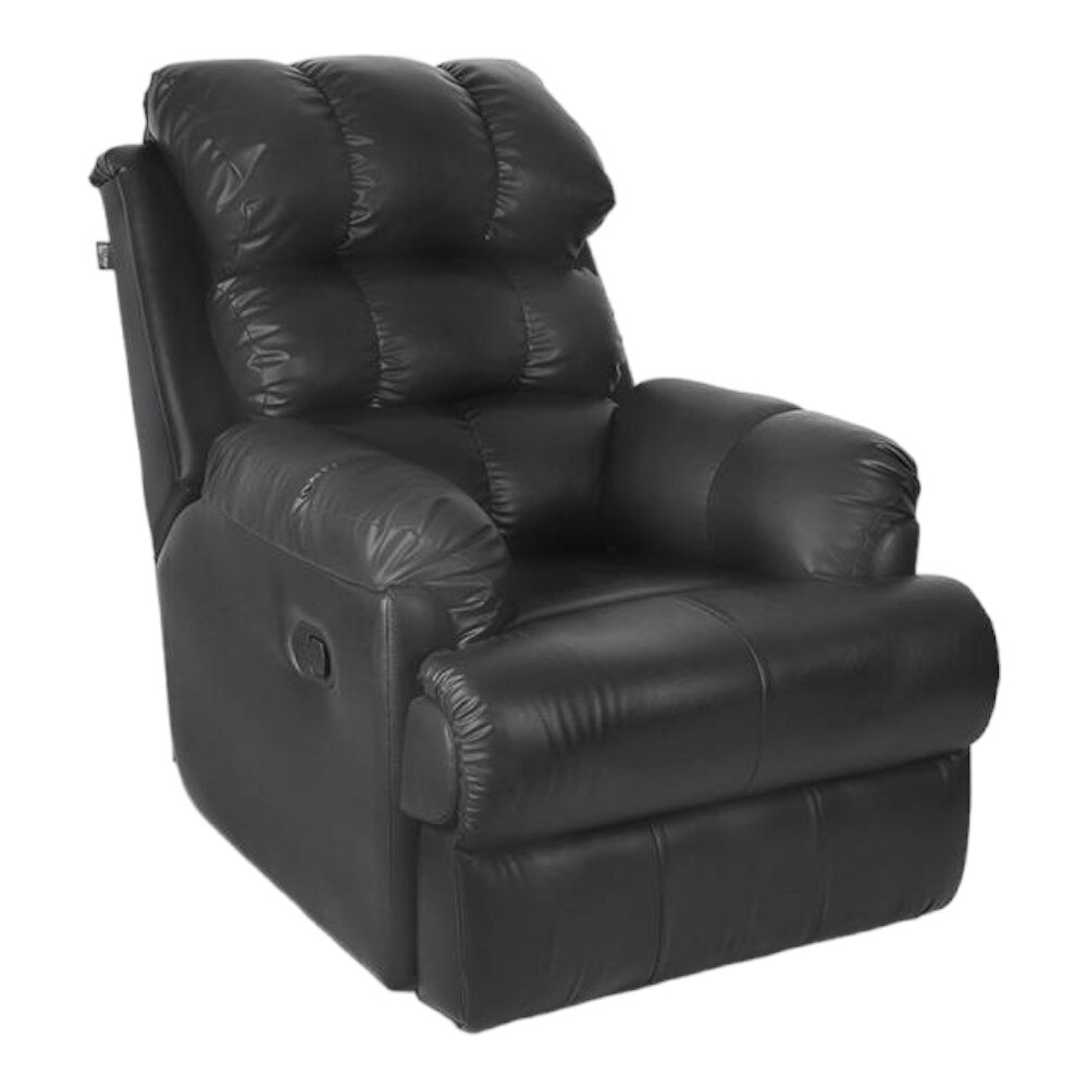Amet One Seater Manual Recliner in Black Colour
