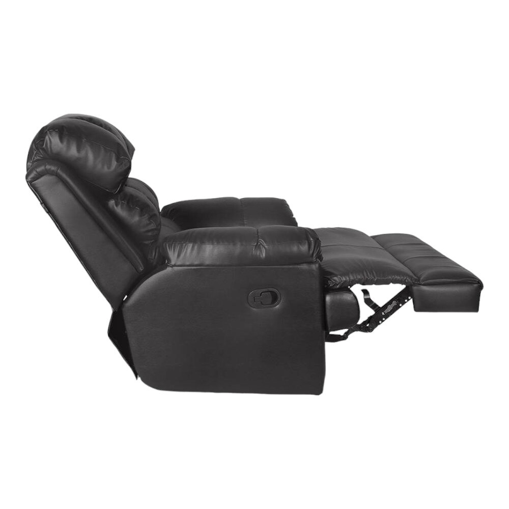 Amet One Seater Manual Recliner in Black Colour