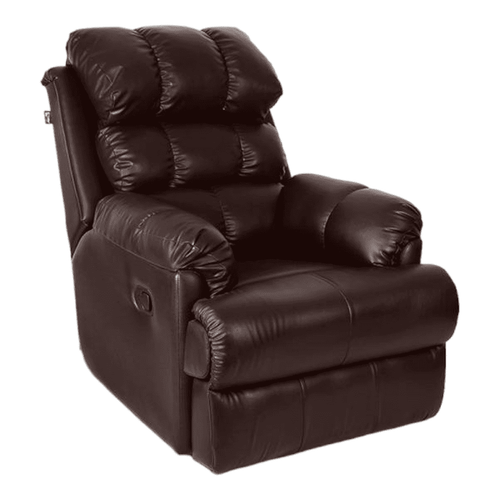 Amet One Seater Manual Recliner in Brown Colour
