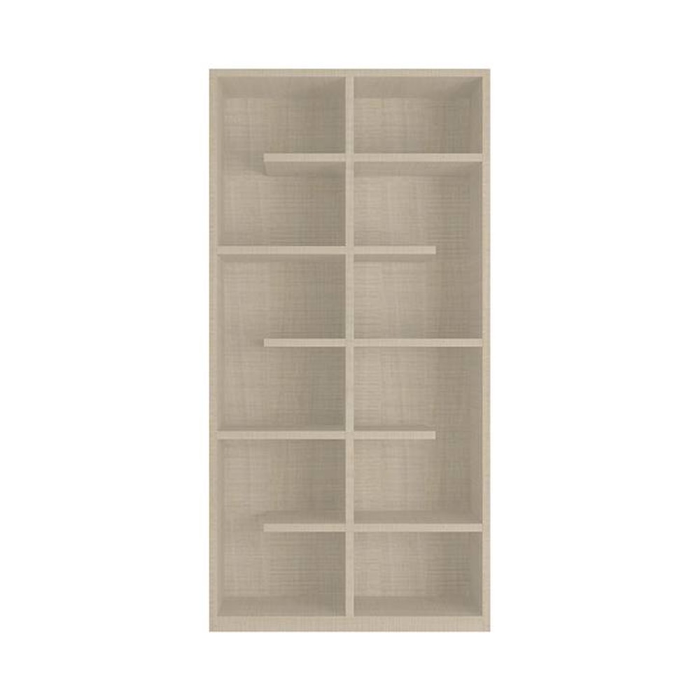 Renata Engineered Wood  Bookshelf in Bronze Cambric Finish - Adona