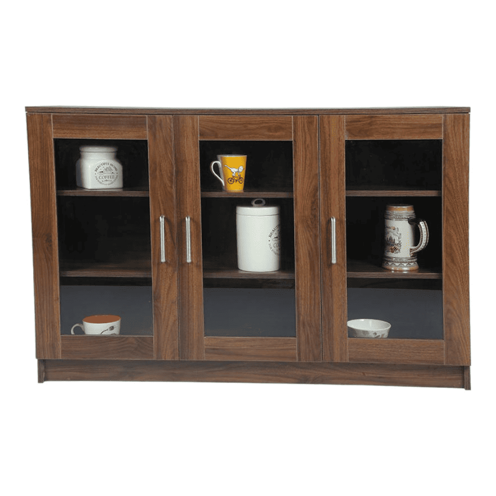 Display unit Walnut finish