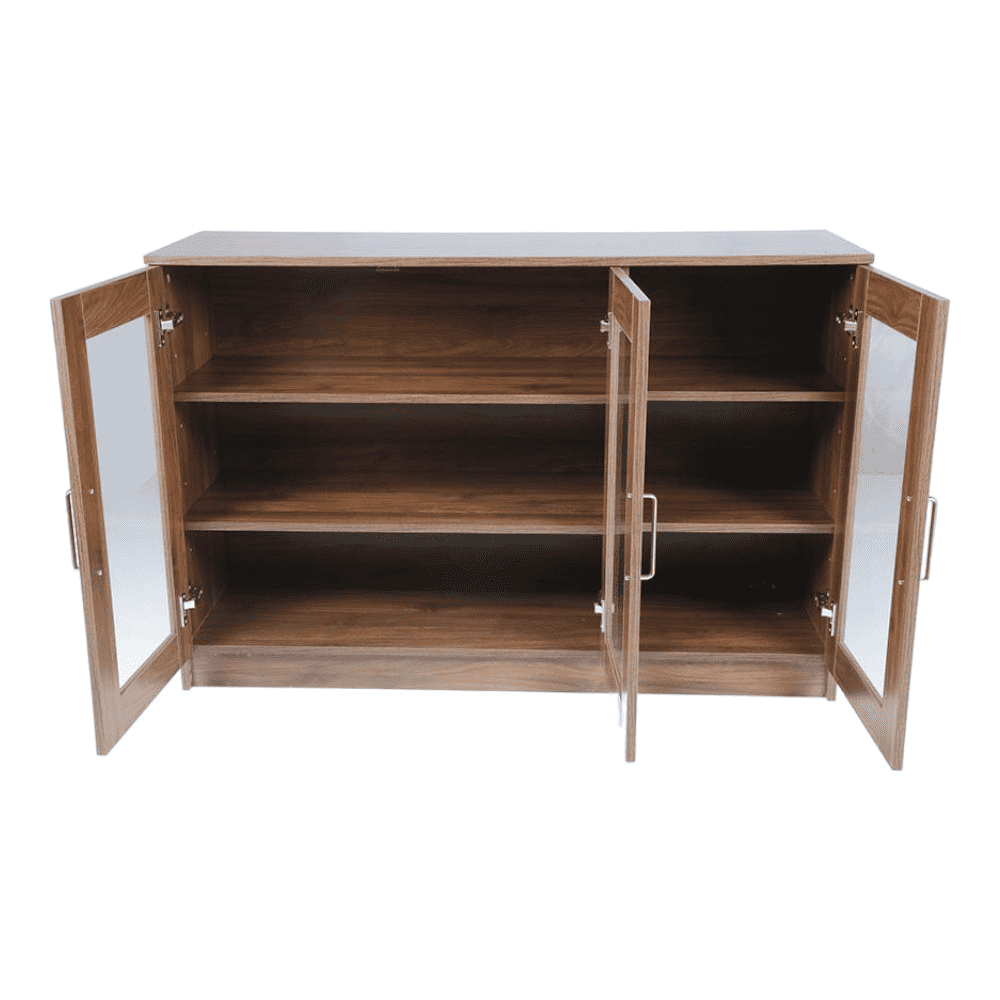 Display unit Walnut finish