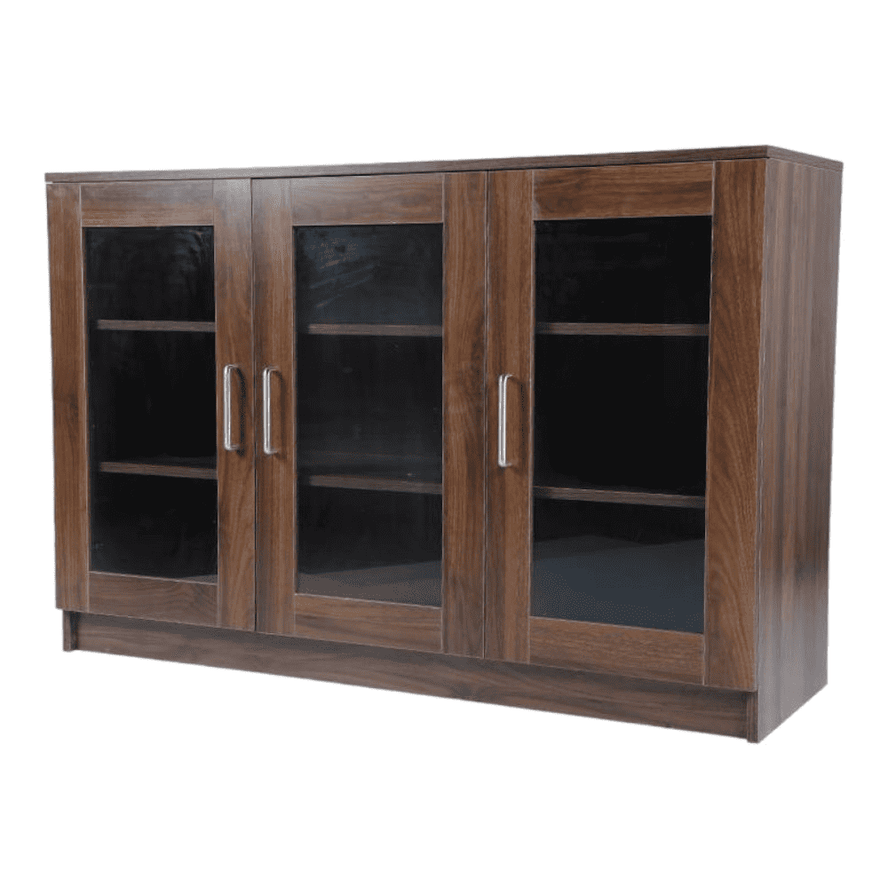 Display unit Walnut finish