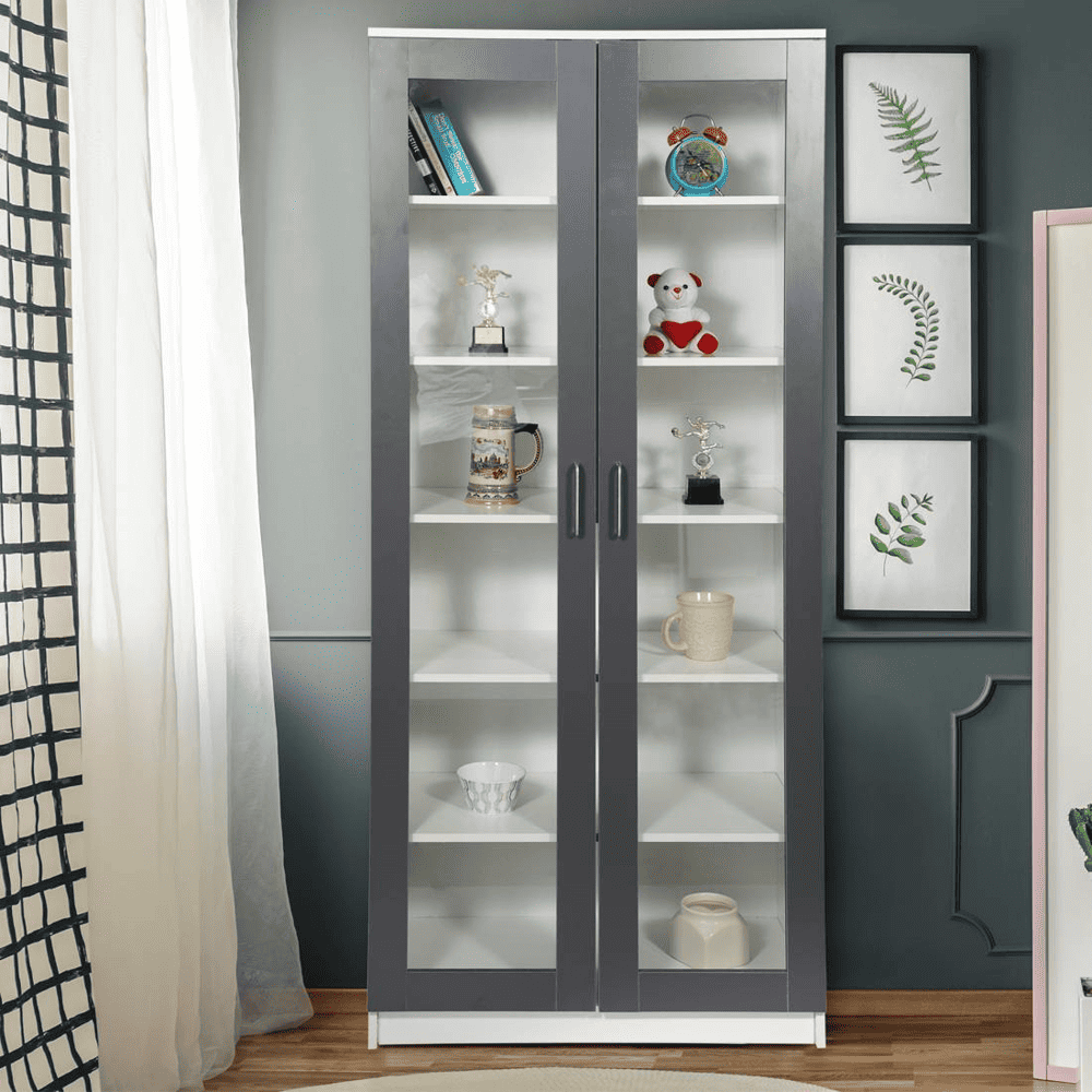 Larry Engineered Wood Display Unit