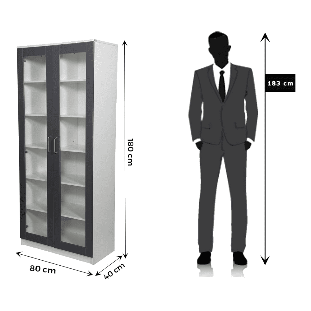 Larry Engineered Wood Display Unit