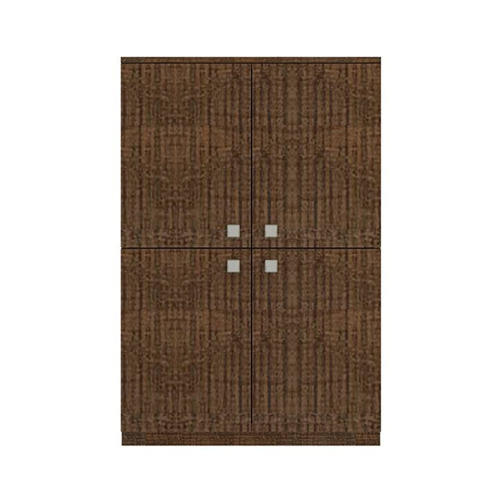 Romano Engineered Wood  Bookshelf in Tawny Cambric Finish - Adona