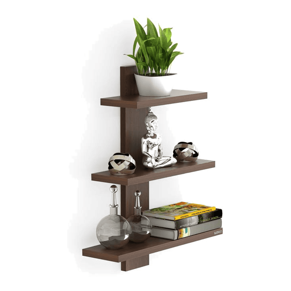 Phelix Engineered Wood Display Unit in Wenge Finish