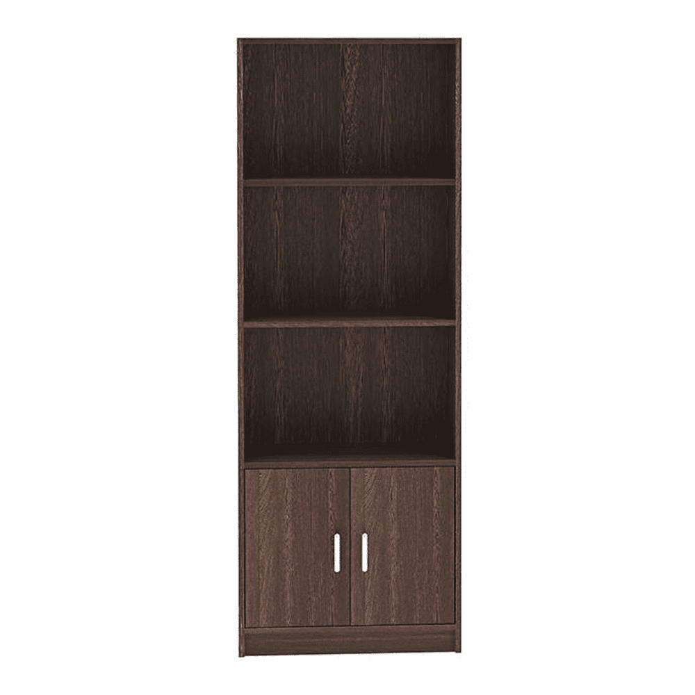 Sean Engineered Wood Bookshelf in Wenge Finish