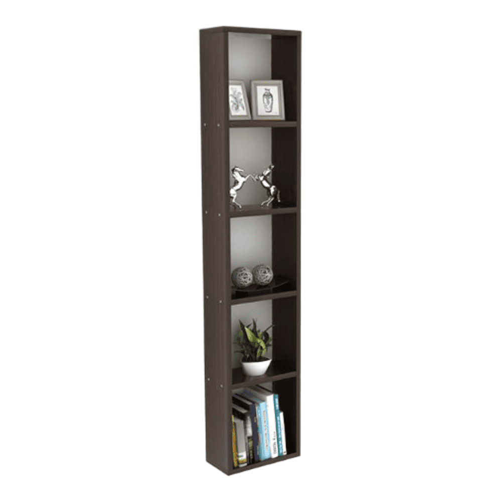 Walten Engineered Wood Bookshelf in Wenge Finish