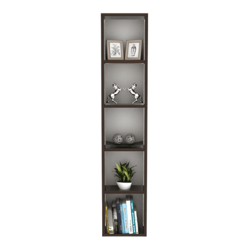 Walten Engineered Wood Bookshelf in Wenge Finish