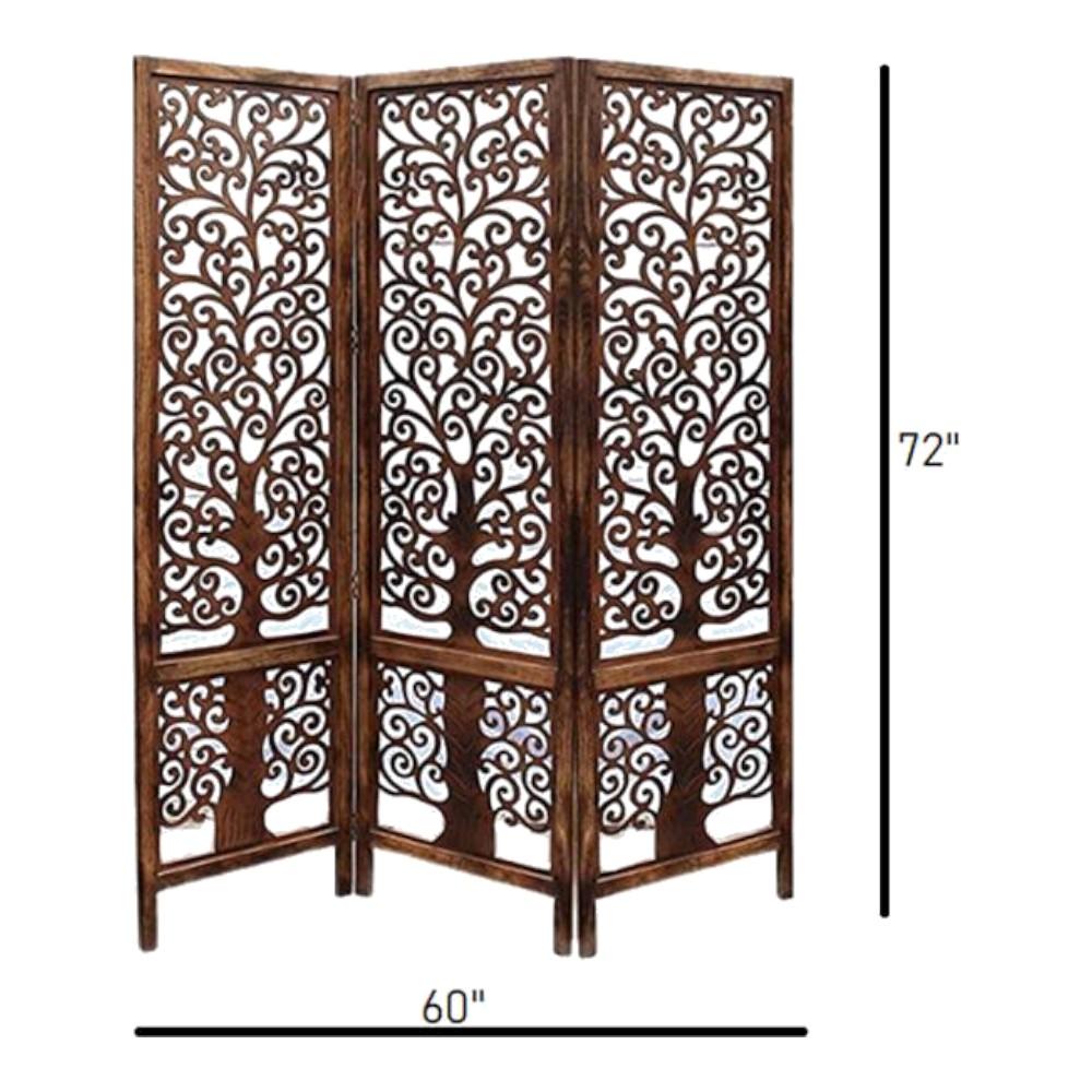 Annie Solid Wood Room Divider