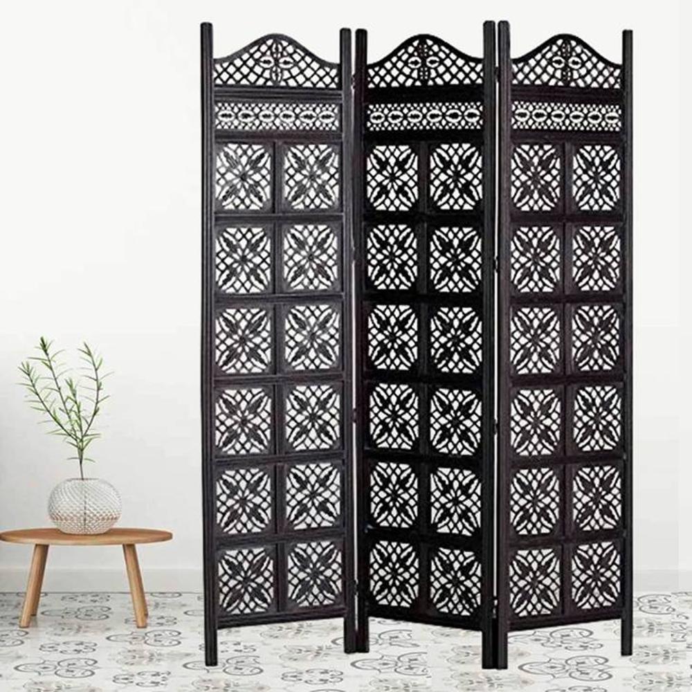 Christa Solid Wood Room Divider - New Shilpi Handicrafts