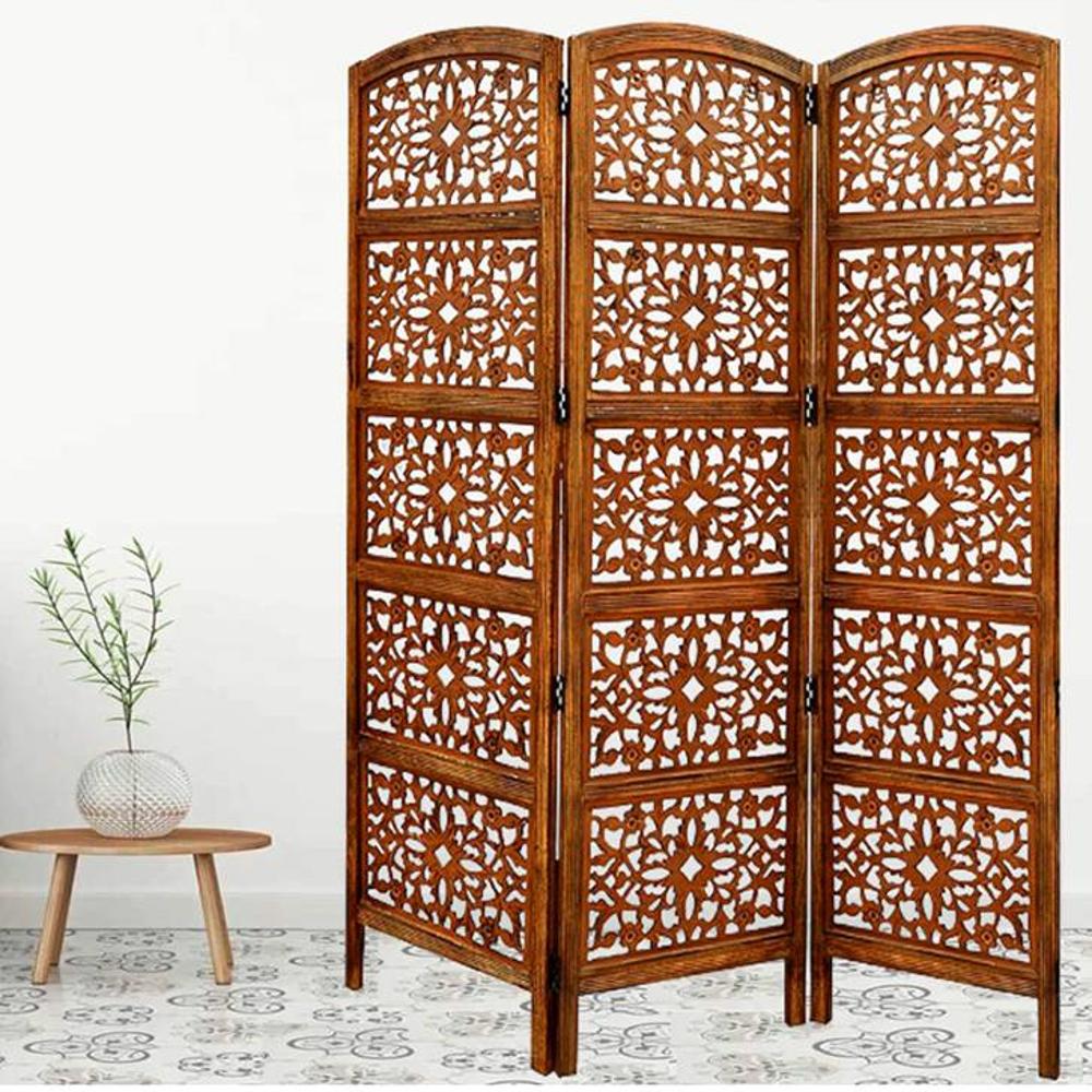 Delia Solid Wood Room Divider