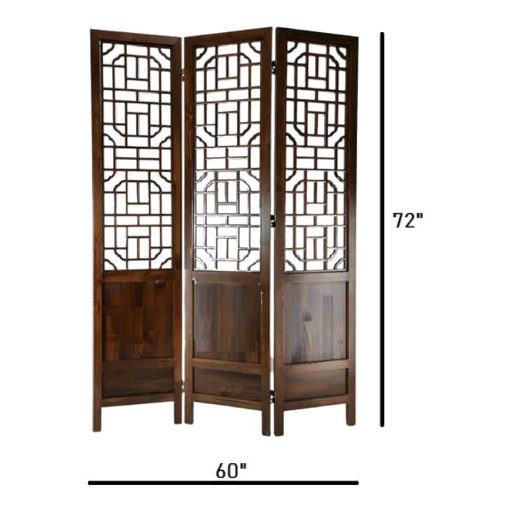 Gertrude Solid Wood Room Divider