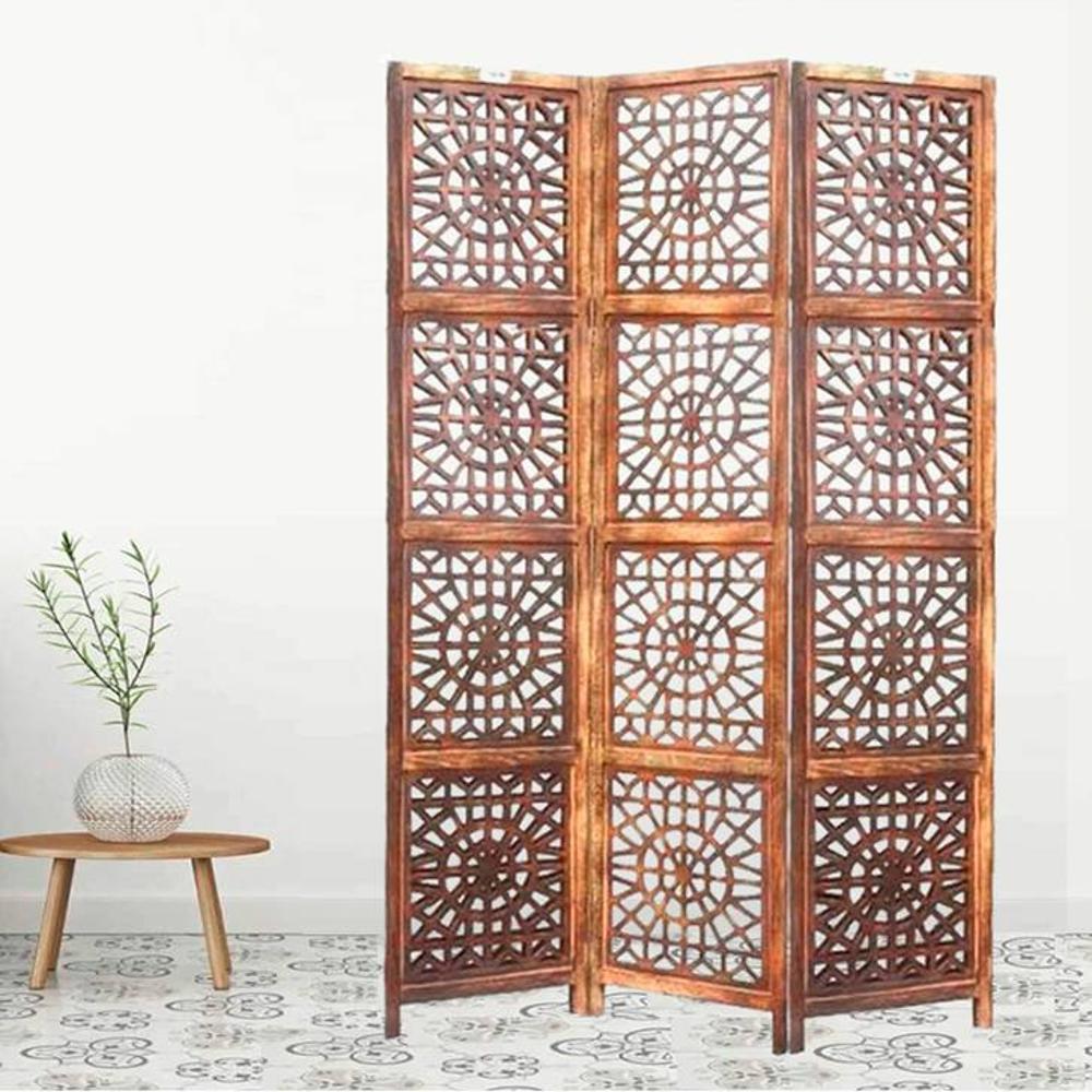 Mae Solid Wood Room Divider
