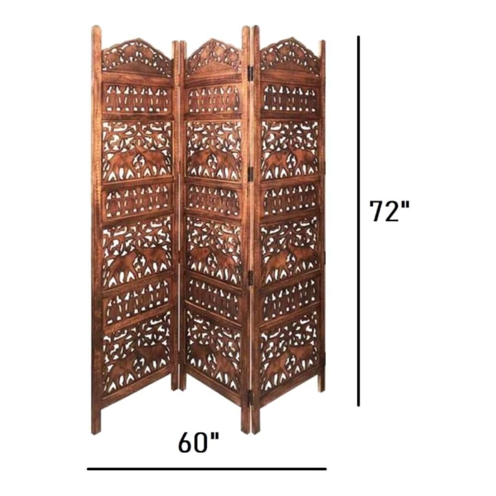 Sally Solid Wood Room Divider