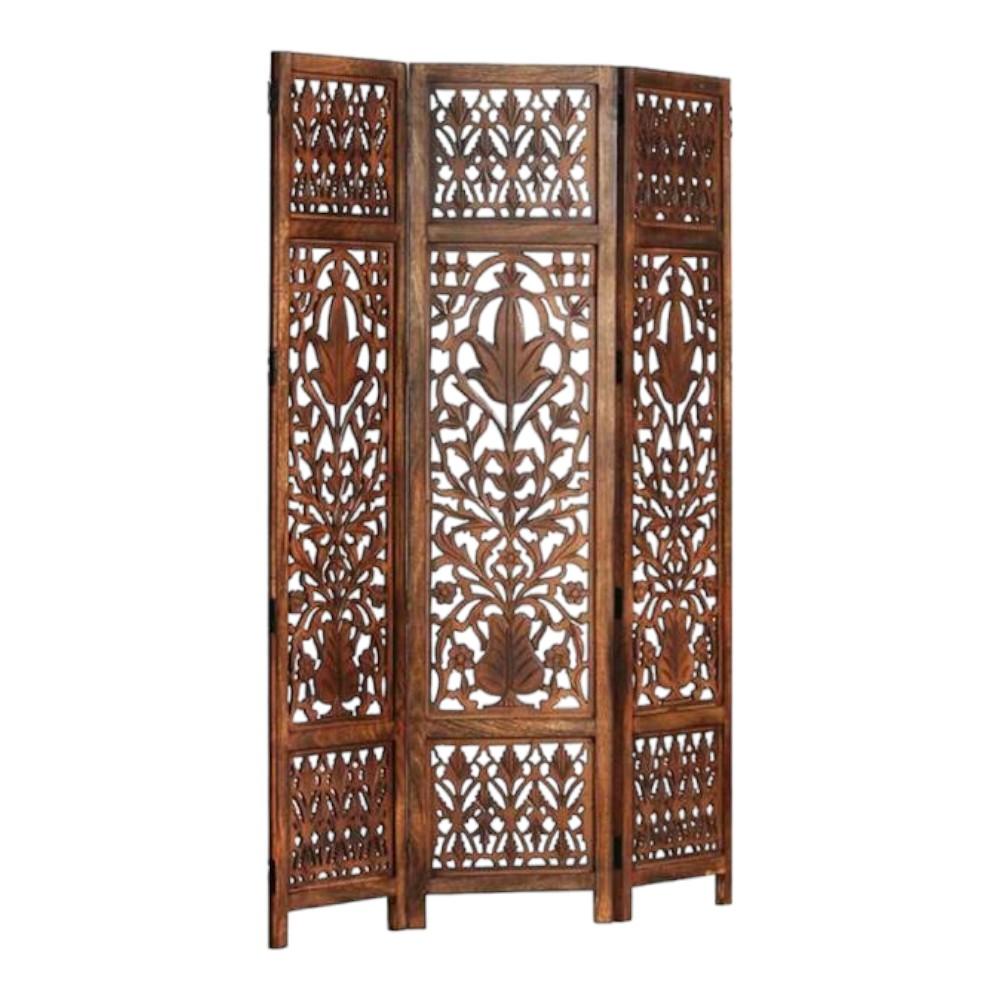 Aung Solid Wood Room Divider