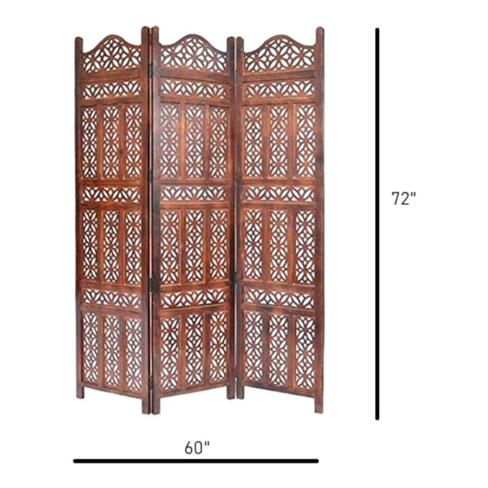 Betty Solid Wood Room Divider