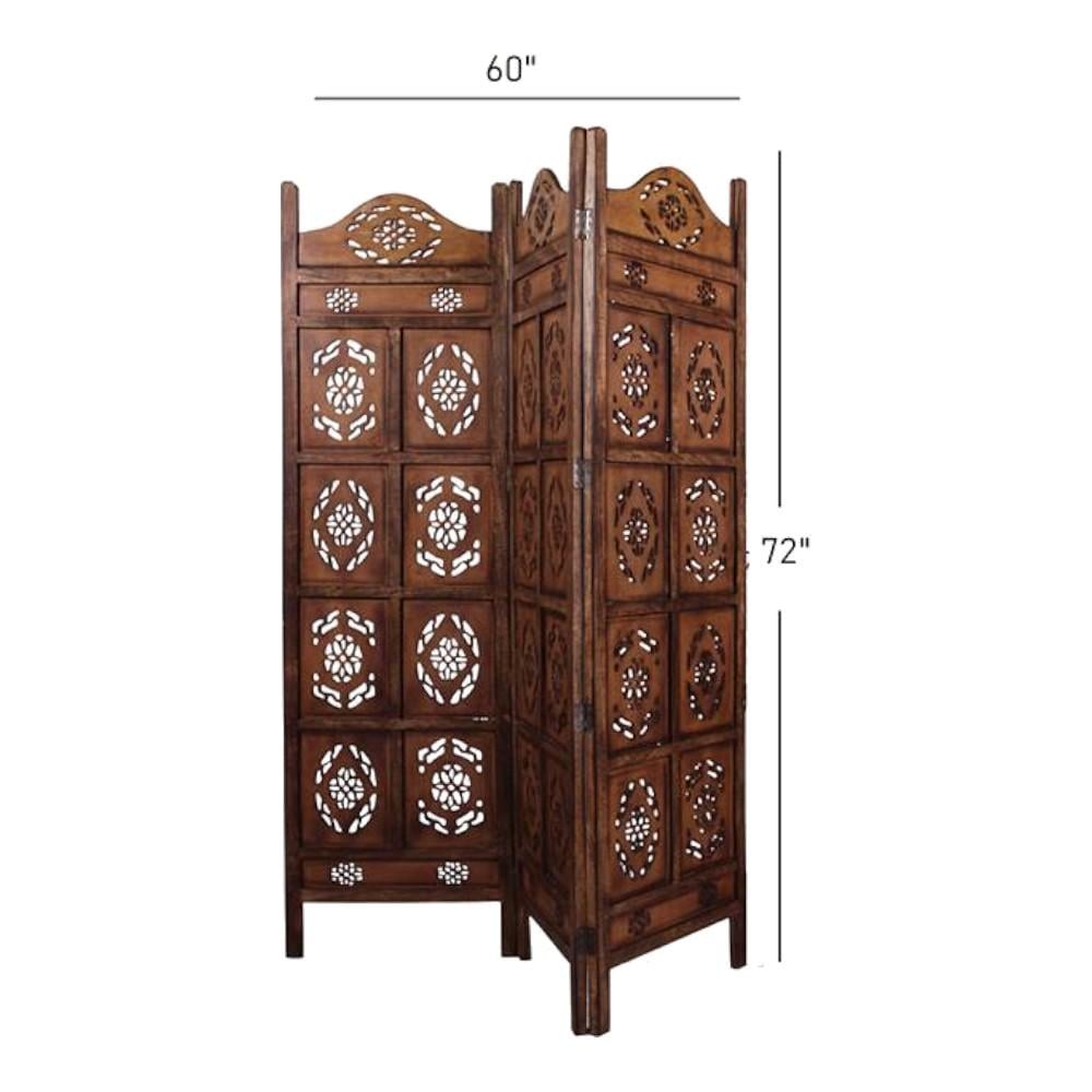 Christiane Solid Wood Room Divider