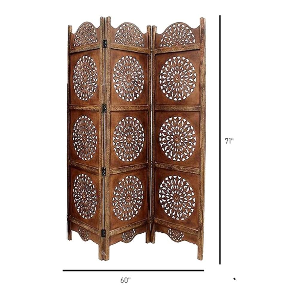 Elfriede Solid Wood Room Divider