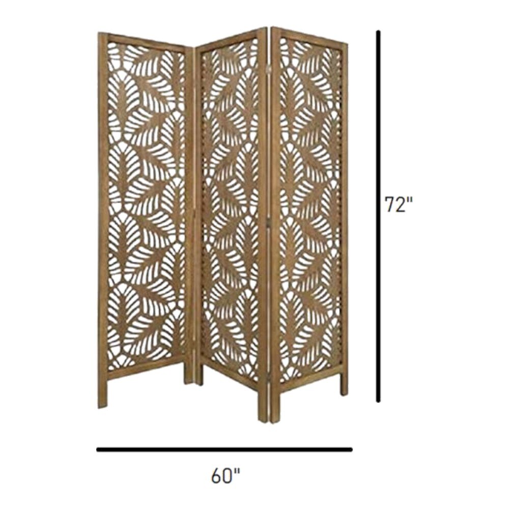 Gerty Solid Wood Room Divider