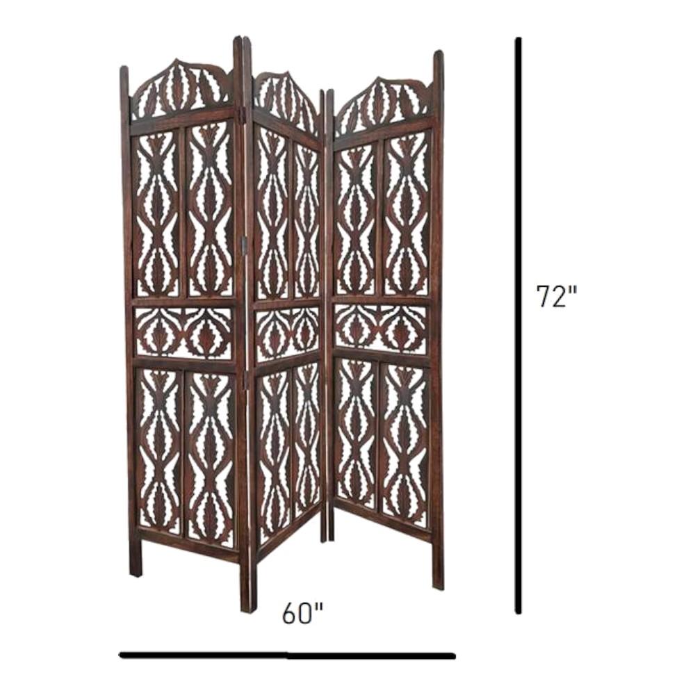 Linda Solid Wood Room Divider