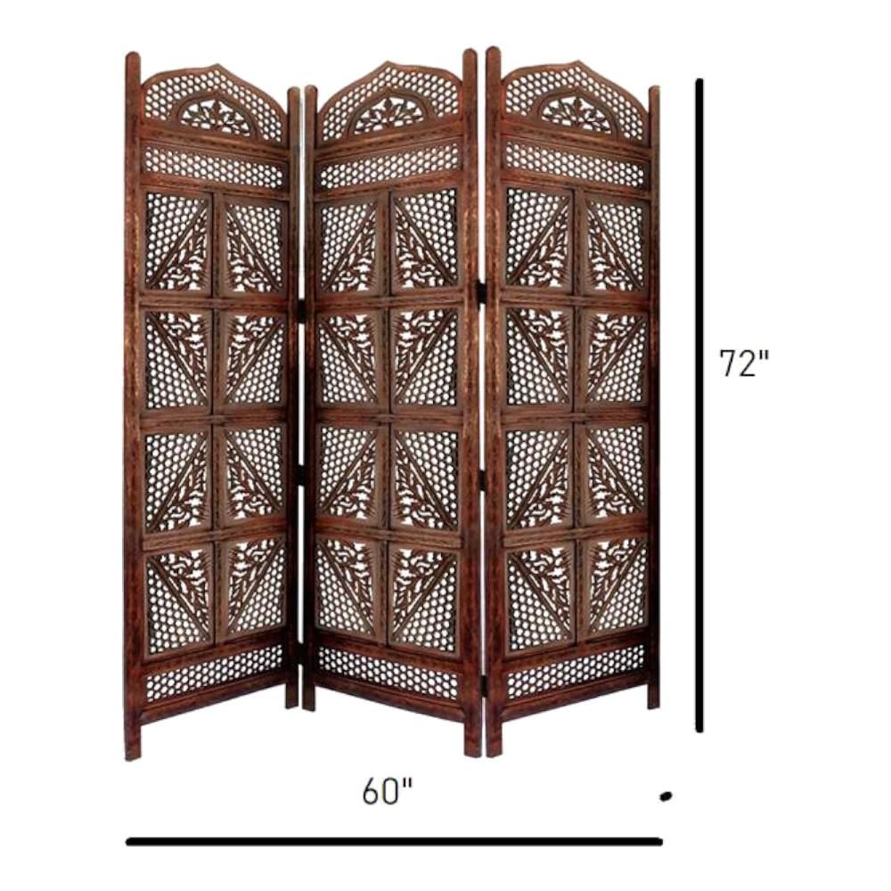 Nelly Solid Wood Room Divider